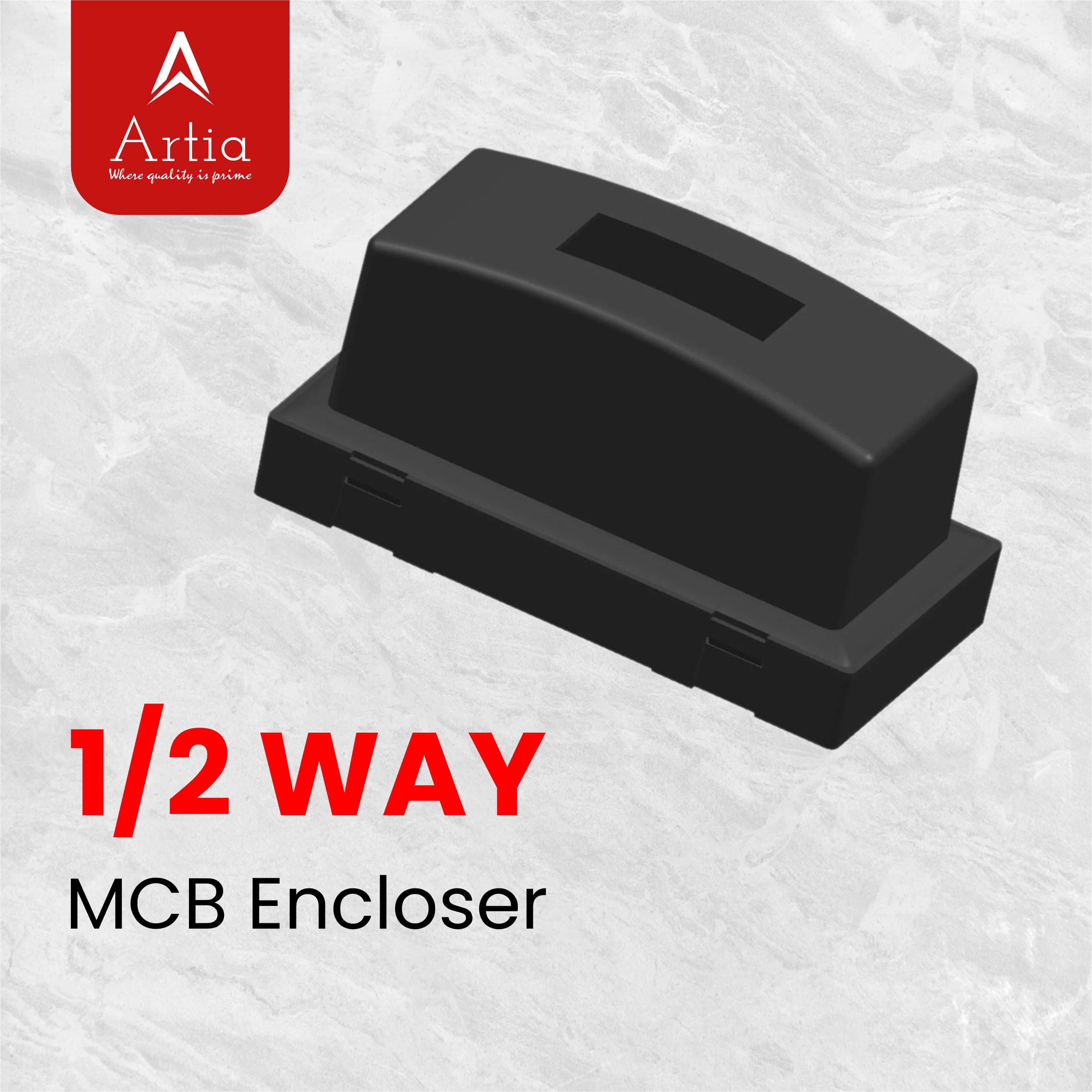 1/2 modular mcb enclosure