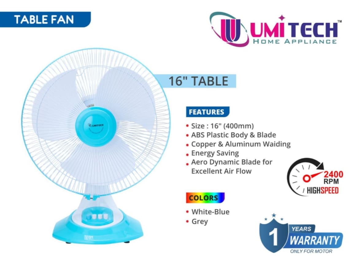 Table fan