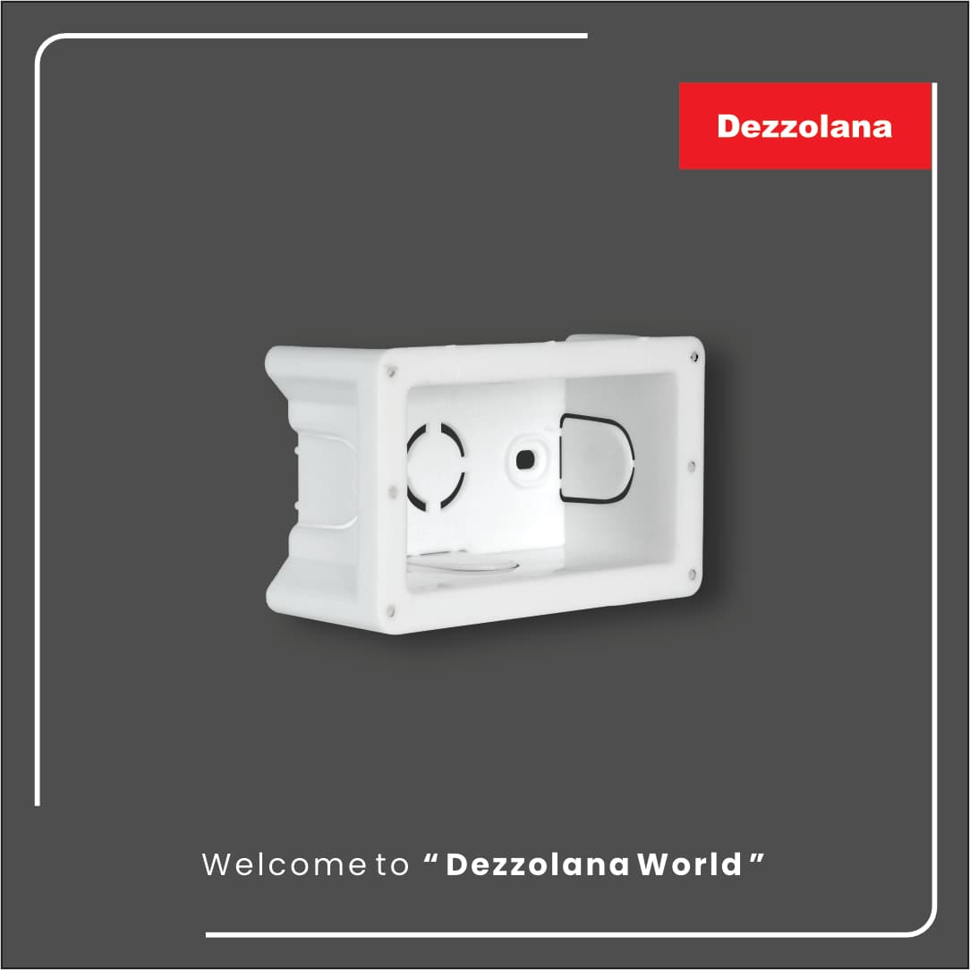 4 MODULE PVC CONCEALED WHITE