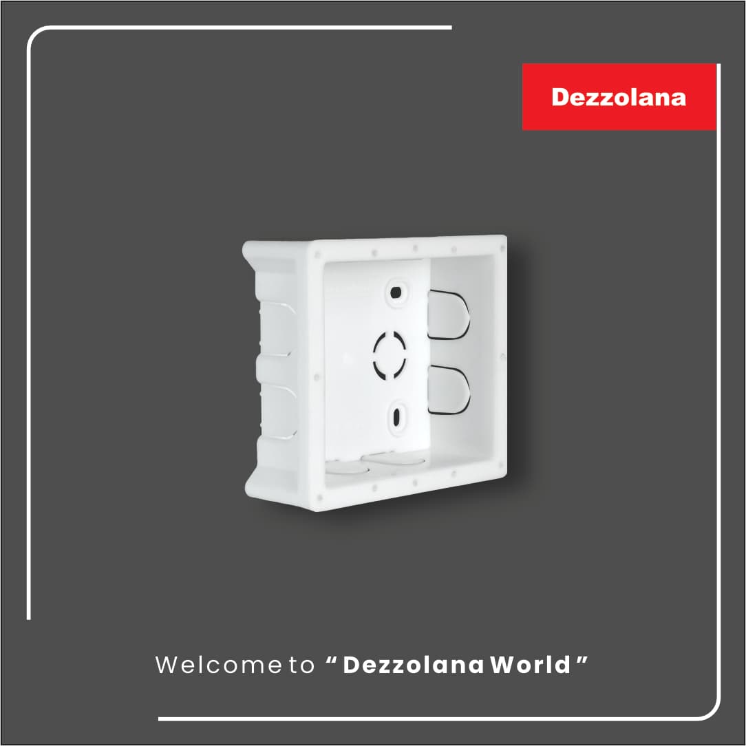 8 (V) MODULE PVC CONCEALED WHITE