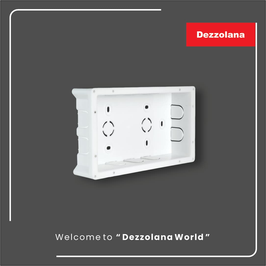 16 MODULE PVC CONCEALED WHITE
