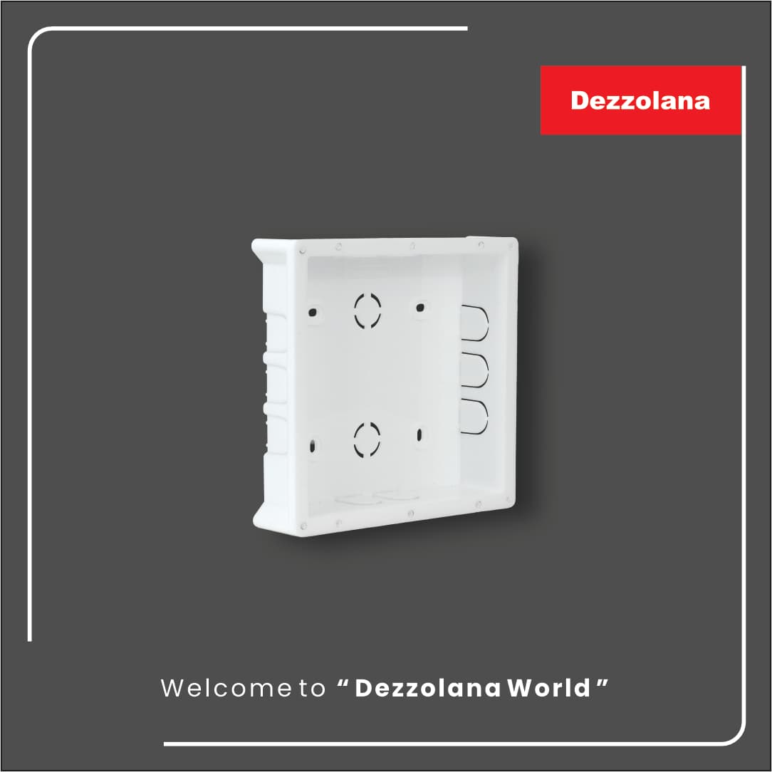 18 MODULE PVC CONCEALED WHITE