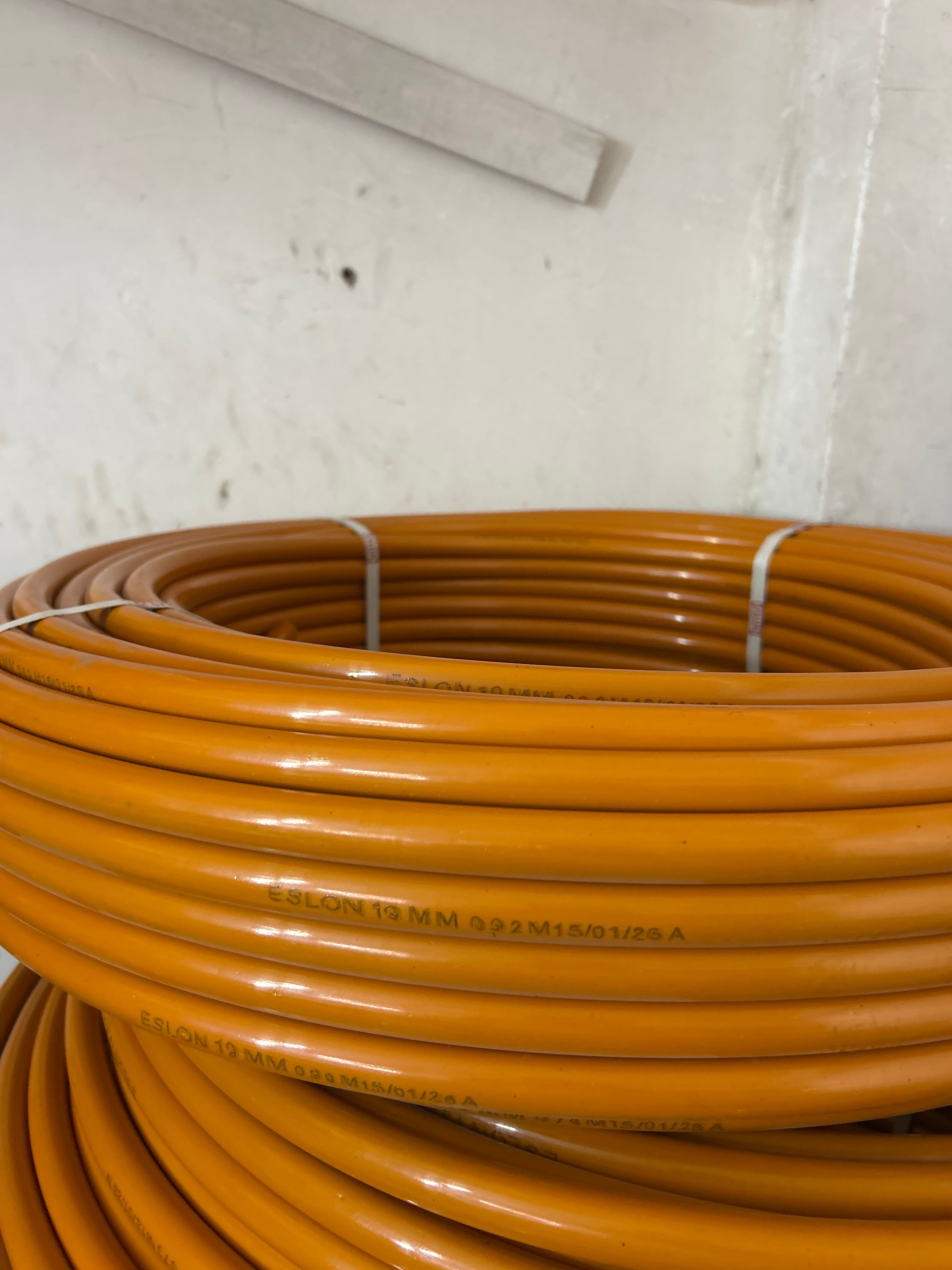 19MM orange council pipe